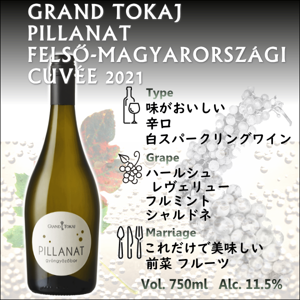 グランドトカイ ピーラナット フェルス マジャロールサギ キュヴェ 2021