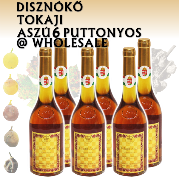 DISZNÓKŐ ASZÚ 6 PUTTONYOS ６本セット