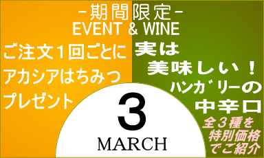 今月だけのお得な企画